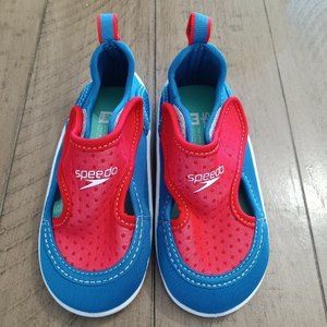 Speedo The Original SurfWalker Shoes Blue/Red/White Size Toddler Size 7/8